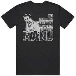 Manu Ginobili San Antonio Basket Argentina Cotton Unisex T Shirt Manu Ginobili San Antonio Basket Argentina Cotton Unisex T Shirt