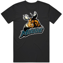 Manitoba Moose Hockey Winnipeg Retro Cotton Unisex T Shirt
