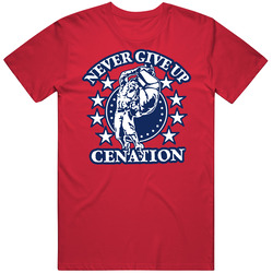 John Cena Never Give Up Cenation Wrestler Cotton Unisex T Shirt John Cena Never Give Up Cenation Wrestler Cotton Unisex T Shirt