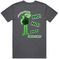 Jolly Green Giant Ho Ho Ho Retro Cotton Unisex T Shirt