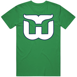 Hartford Whalers Retro Hockey Cotton Unisex T Shirt