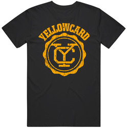 Yellowcard Music Band Logo Rock Cool Cotton Unisex T Shirt