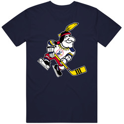 Kansas City Scouts Mascot Retro Hockey Cotton Unisex T Shirt