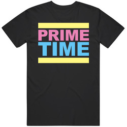 Prime Time Deion Sanders Football Defensive Back Cotton Unisex T Shirt