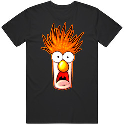 Beaker The Muppets Big Face Cotton Unisex T Shirt