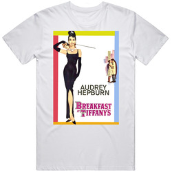 Audrey Hepburn Breakfast At Tiffanys Cotton Unisex T Shirt