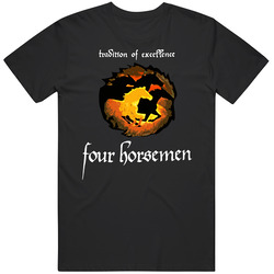 Four Horsemen Retro Wcw Wrestling Cotton Unisex T Shirt
