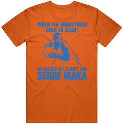 Congo Serge Ibaka Okc Oklahoma Basketball Cotton Unisex T Shirt