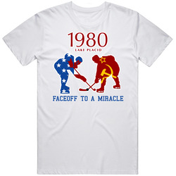 Miracle On Ice Hockey Usa Cotton Unisex T Shirt