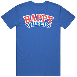Happy Wheels Video Game Youtube Cotton Unisex T Shirt