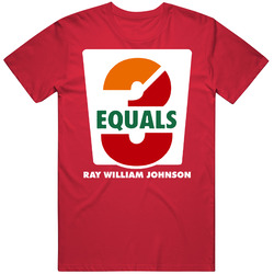 3 Three Equals William Ray Johnson Funny Cotton Unisex T Shirt 3 Three Equals William Ray Johnson Funny Cotton Unisex T Shirt