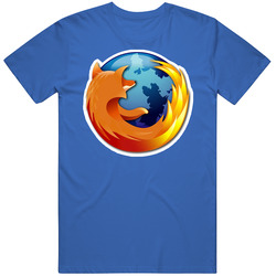 Mozilla Firefox Browser Cotton Unisex T Shirt