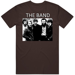 The Band Danko Robertson Helm Canadian Rock Legends Cotton Unisex T Shirt