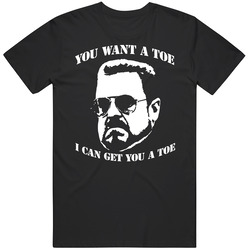 Walter Sobchak Big Lebowski Dude Toe Cotton Unisex T Shirt