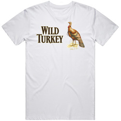 Wild Turkey Whiskey Alcohol Booze Cotton Unisex T Shirt