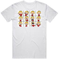 Calvin Hobbes Faces Cotton Unisex T Shirt
