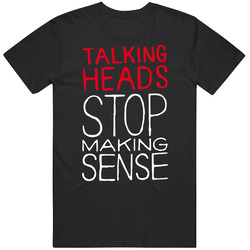 Stop Making Sense Talking Heads 80s Cotton Unisex T Shirt