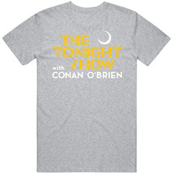 Tonight Show With Conan Obrien Tv Cotton Unisex T Shirt Tonight Show With Conan Obrien Tv Cotton Unisex T Shirt