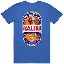 Kalik Gold Beer Bahamas Barbados Lager Cotton Unisex T Shirt