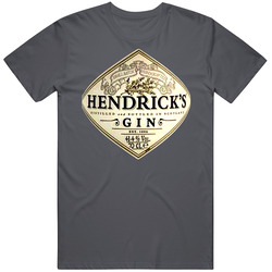 Hendricks Gin Alcohol Not Martini Cotton Unisex T Shirt