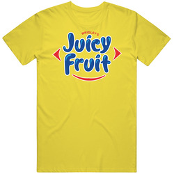 Juicy Fruit Retro Gum Cotton Unisex T Shirt Juicy Fruit Retro Gum Cotton Unisex T Shirt