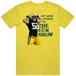 Get Your Tickets To The Gun Show Clay Matthews Cotton Unisex T Shirt Get Your Tickets To The Gun Show Clay Matthews Cotton Unisex T Shirt