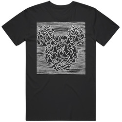 Waves Mouse Joy Division Mens Cotton Unisex T Shirt