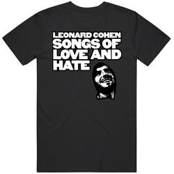 Songs Of Love And Hate Leonard Cohen Cotton Unisex T Shirt