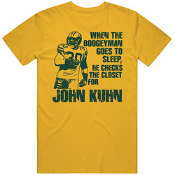John Kuhn Boogeyman Packers Cotton Unisex T Shirt John Kuhn Boogeyman Packers Cotton Unisex T Shirt
