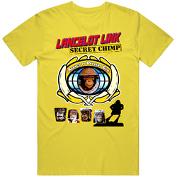 Lancelot Link Secret Chimp Cotton Unisex T Shirt Lancelot Link Secret Chimp Cotton Unisex T Shirt
