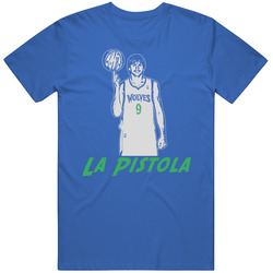 Ricky Rubio Spanish Minnesota La Pistola Basketball Cotton Unisex T Shirt