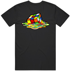 The Big Bang Theory Rubix Cube Cotton Unisex T Shirt The Big Bang Theory Rubix Cube Cotton Unisex T Shirt
