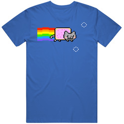 Nyan Cat You Tube Lost In Space Cotton Unisex T Shirt