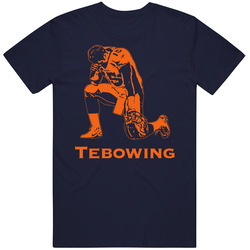 Tebowing Tim Tebow Denver Qb Football Pray Jesus Cotton Unisex T Shirt