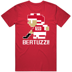 Tyler Bertuzzi # 59 Tecmo Detroit Hockey Athlete Fan Vintage T Shirt