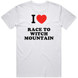 I Heart Race To Witch Mountain Sci Fi Fantasy Movie Ny Parody Vintage T Shirt