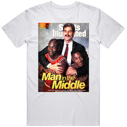 Phil Jackson Man In The Middle Vintage T Shirt