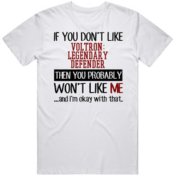 You Dont Like Voltron Legendary Defender Sci Fi Tv Show Vintage T Shirt