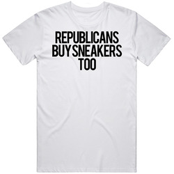 Republicans Buy Sneakers Too Politics Vintage T Shirt