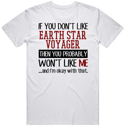 You Dont Like Earth Star Voyager Sci Fi Cult Tv Show Vintage T Shirt
