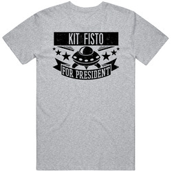 Kit Fisto For President Star Wars Character Parody Vintage T Shirt