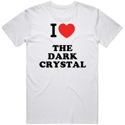 I Heart The Dark Crystal Sci Fi Fantasy Cult Movie Ny Parody Vintage T Shirt