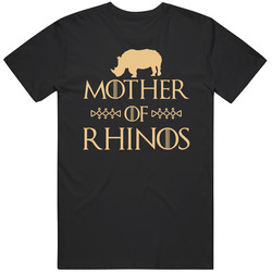 Mother Of Rhinos Rhinoceros Got Parody Vintage T Shirt