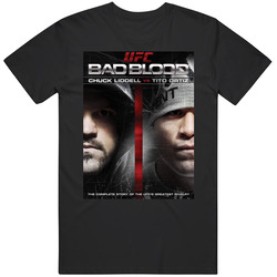 Chuck Liddell Vs Tito Ortiz Bad Blood Mma Fan Vintage T Shirt