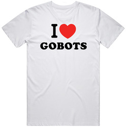 I Heart Parody Gobots Sci Fi Cult Tv Show Vintage T Shirt