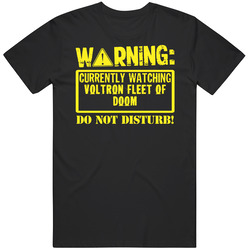 Do Not Disturb Voltron Fleet Of Doom Sci Fi Cult Tv Show Vintage T Shirt