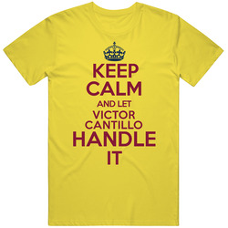 Victor Cantillo Keep Calm And Let Him Handle It Colombia World Cup 2018 Soccer Lovers Vintage T Shirt