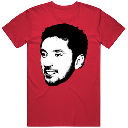 Toni Kukoc Big Head Chicago Basketball Vintage T Shirt