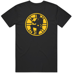 Rene Rancourt Boston Ice Hockey Vintage T Shirt
