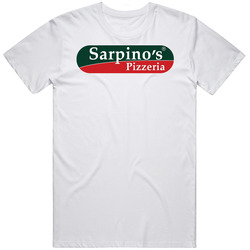 Sarpino's Pizza Restaurant Foodie Tour Brand Logo Fan Cotton Unisex T Shirt